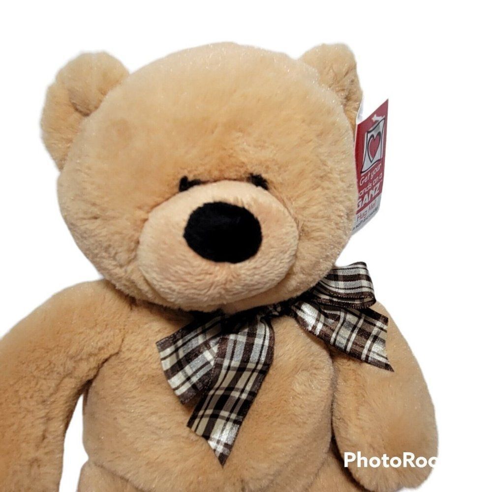 ‎Ganz Teddy Bear Plush FOLEY Stuffed Animal Lovey - Picture 2 of 12